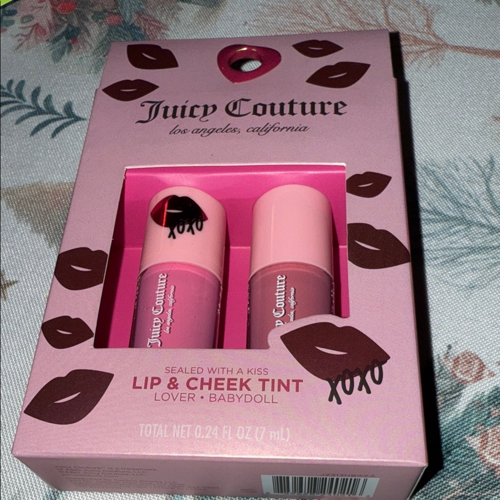 Juicy Couture Lip & Cheek Tint Duo - Pink Shades